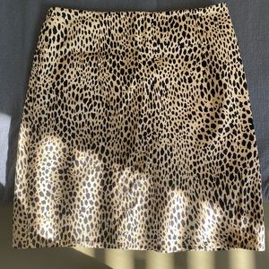 Brandy Melville Leopard Miniskirt